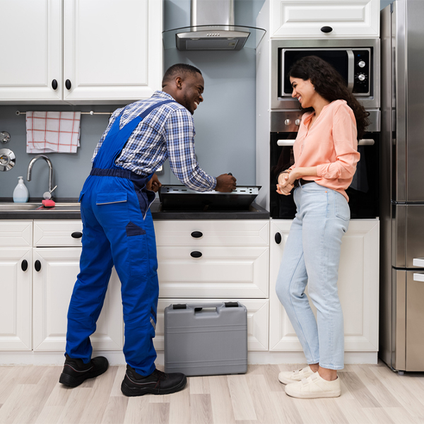 can you provide an estimate for cooktop repair before beginning any work in Johnson City